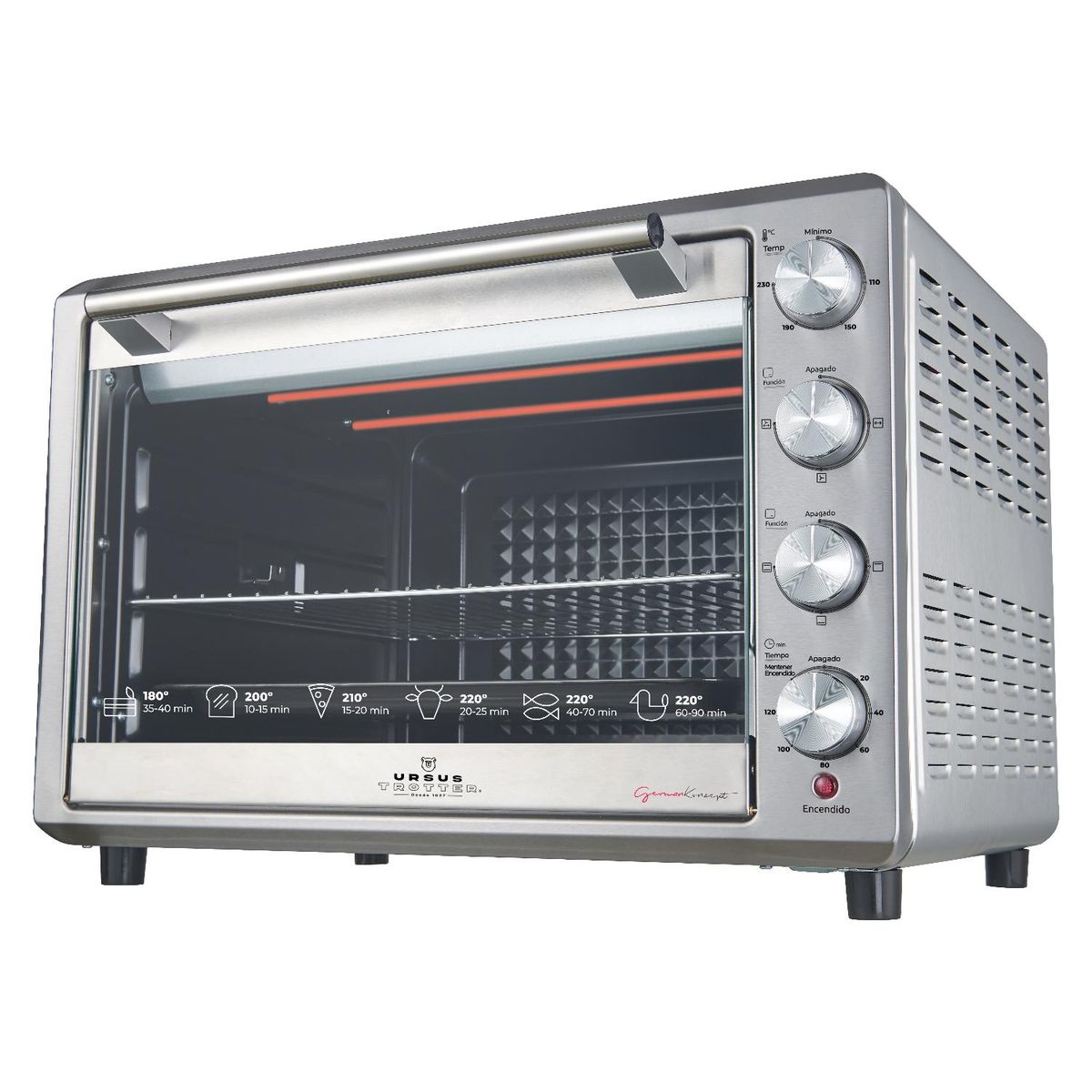 URSUS TROTTER - Horno Eléctrico 80 Litros Ut-Backofen- Ursus Trotter