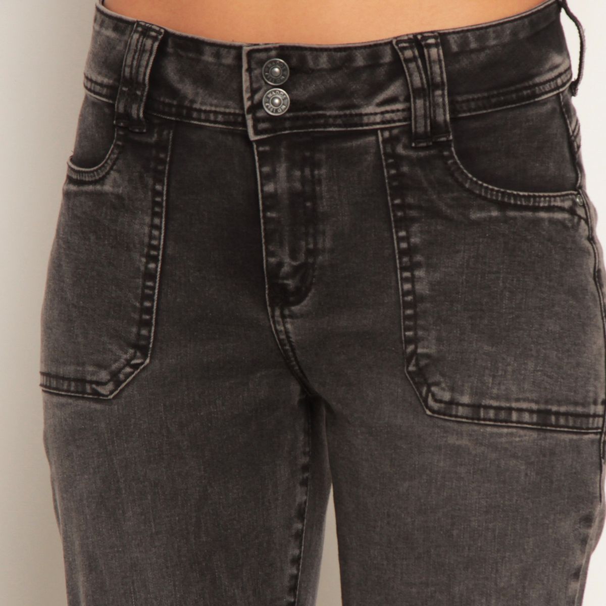 WADOS - Jeans Flare Tiro Alto Mujer Wados