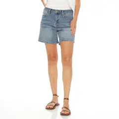 WADOS - Short Tiro Medio Algodón Mujer