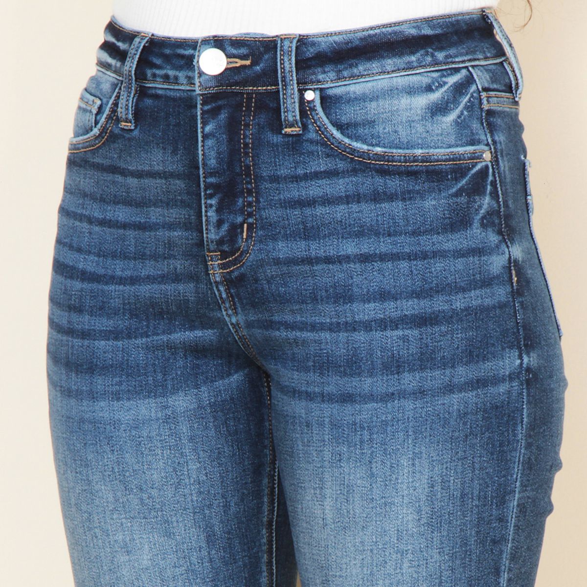 WADOS - Jeans Straight Tiro Alto Mujer Wados