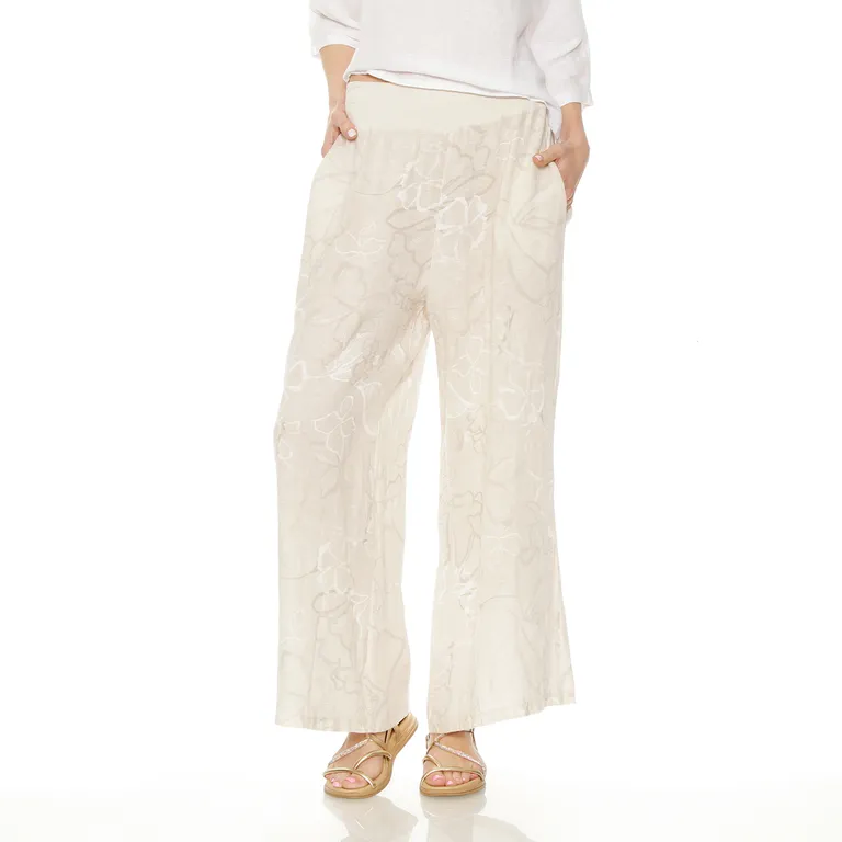 Pantalón Wide Leg Tiro Alto Mujer