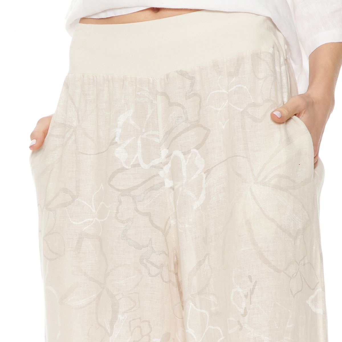 WADOS - Pantalón Wide Leg Tiro Alto Mujer Wados