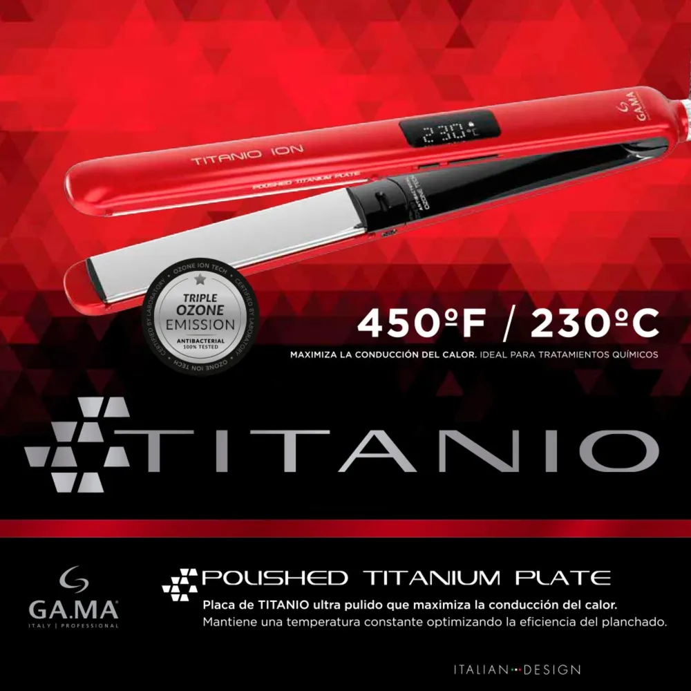 GA.MA CP14 Titanio Red IHT Digital Rojo, foto 4