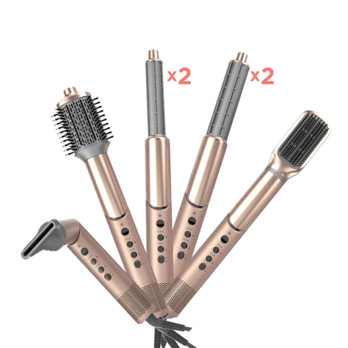 GAMA - Cepillo Secador Multistyler UniQ Enchant 7 en 1 Gama