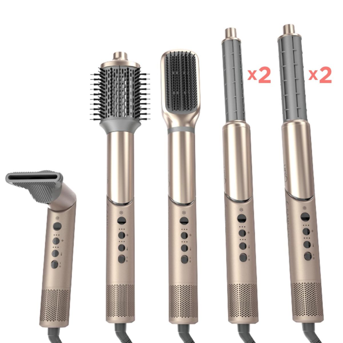 GAMA - Cepillo Secador Multistyler UniQ Enchant 7 en 1 Gama