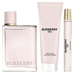 BURBERRY - Her Edp Set Edp 100Ml + 75Ml + 10Ml
