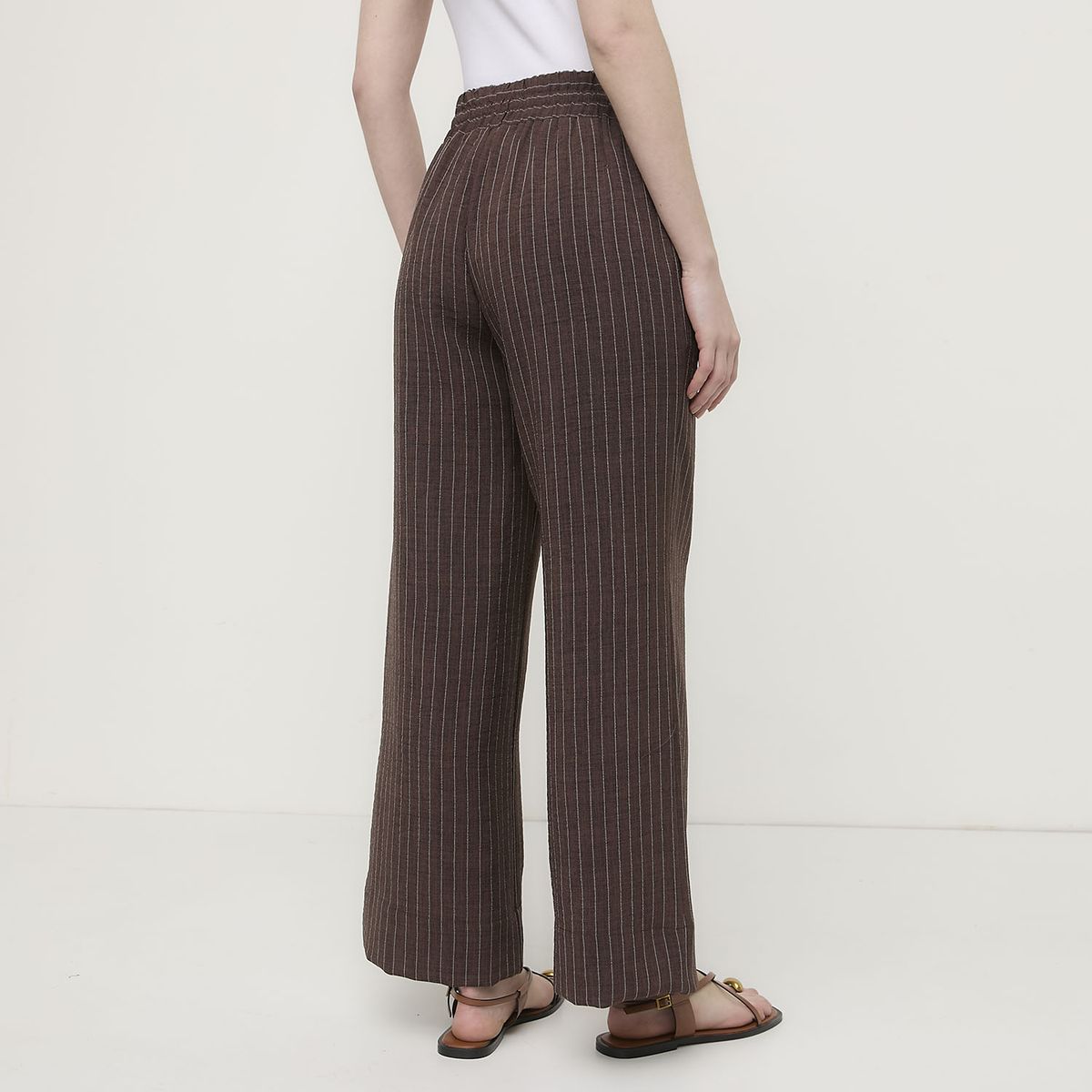 BASEMENT - Pantalón Balloon Tiro Medio Mujer Basement