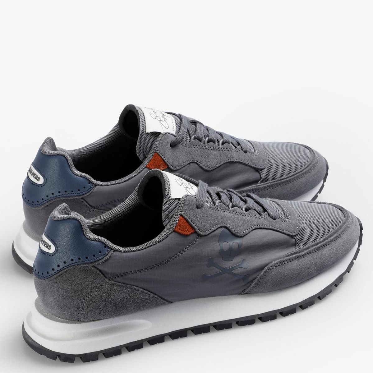 SCALPERS - Zapato Casual Hombre Gris Scalpers