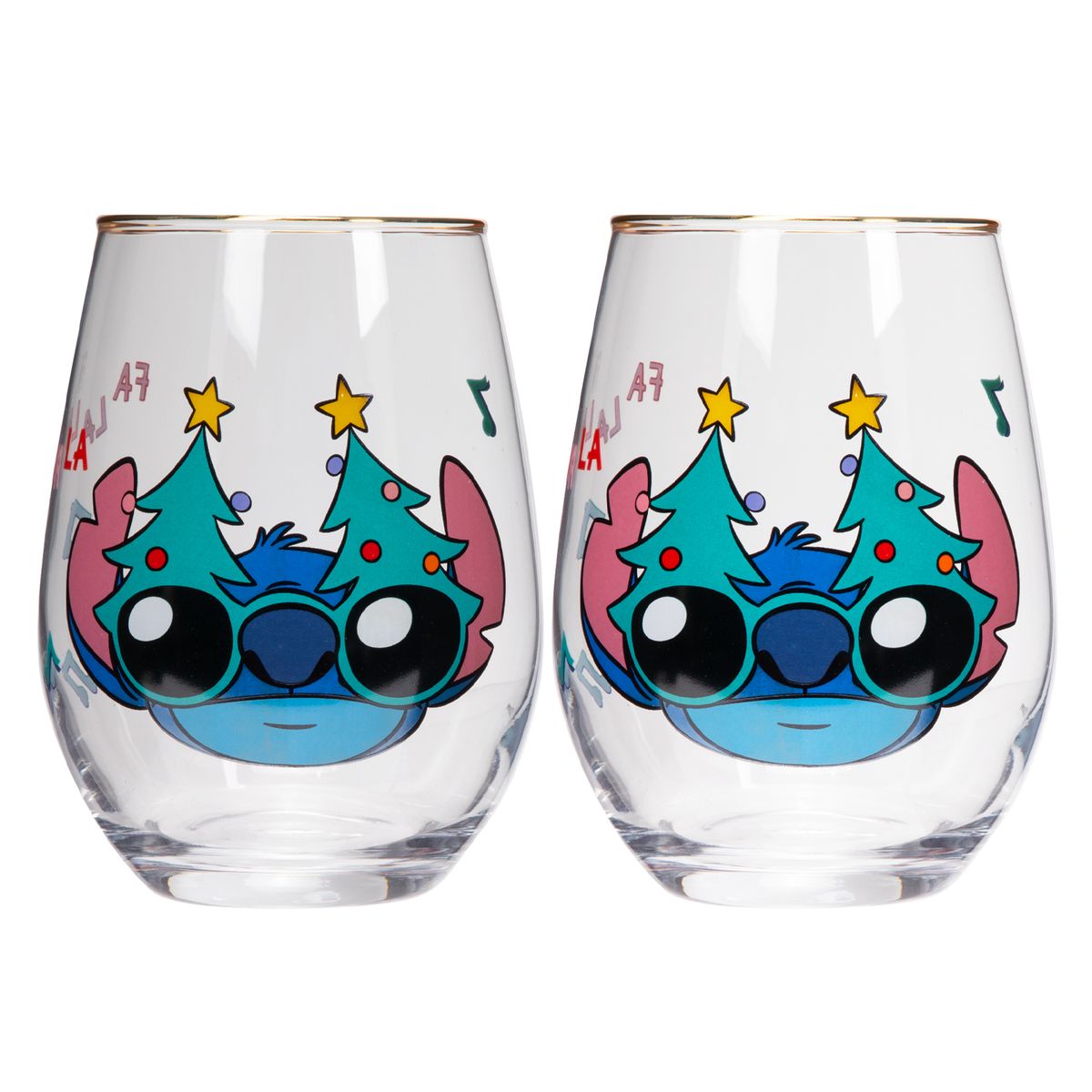 DISNEY - Set 2 Vasos Navidad Disney