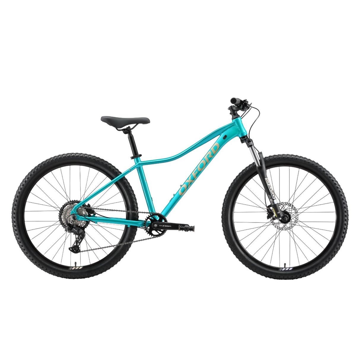 OXFORD - Bicicleta Mountain Bike Aura 4 Uno X 8V Aro 27.5 Mujer Celeste Oxford