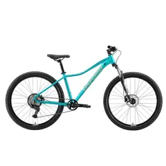 OXFORD - Bicicleta Mountain Bike Aura 4 Uno X 8V Aro 27.5 Mujer Celeste