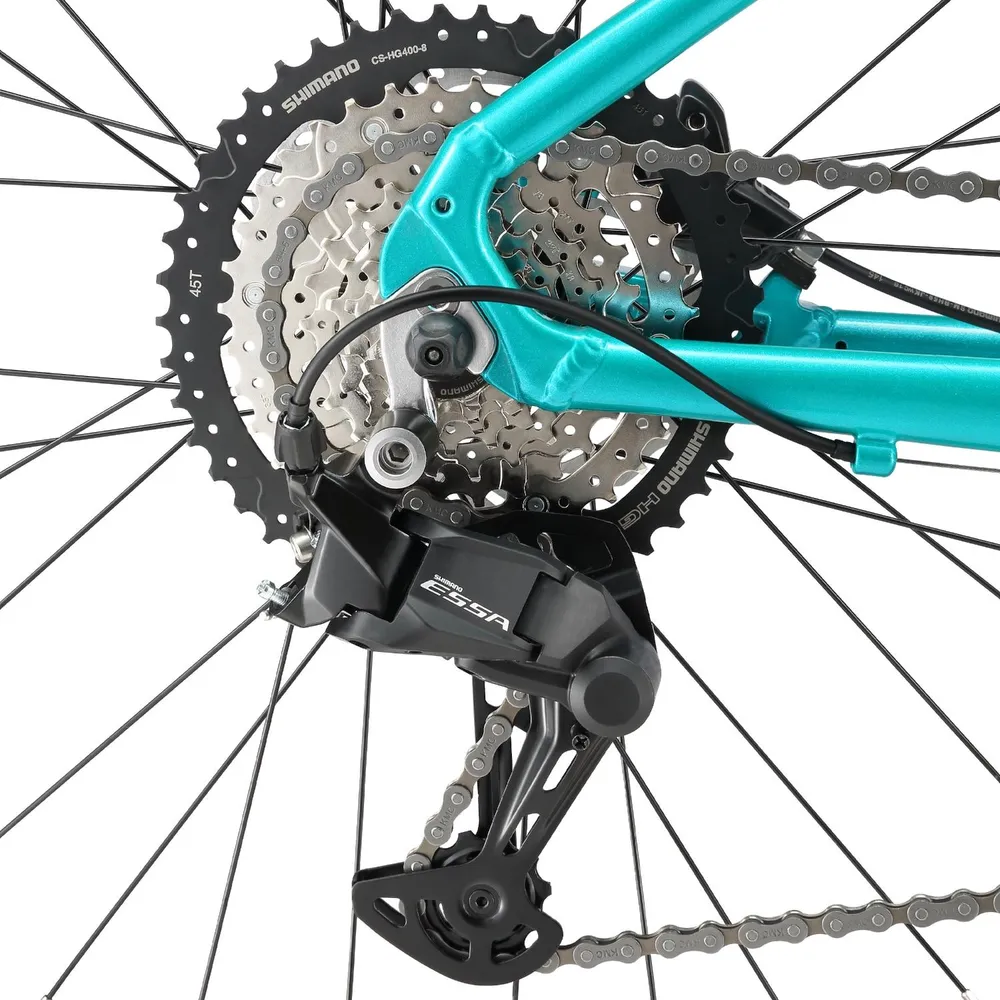 Bicicleta Mountain Bike Aura 4 Uno X 8V Aro 27.5 Mujer Celeste - Celeste / 27.5, foto 7