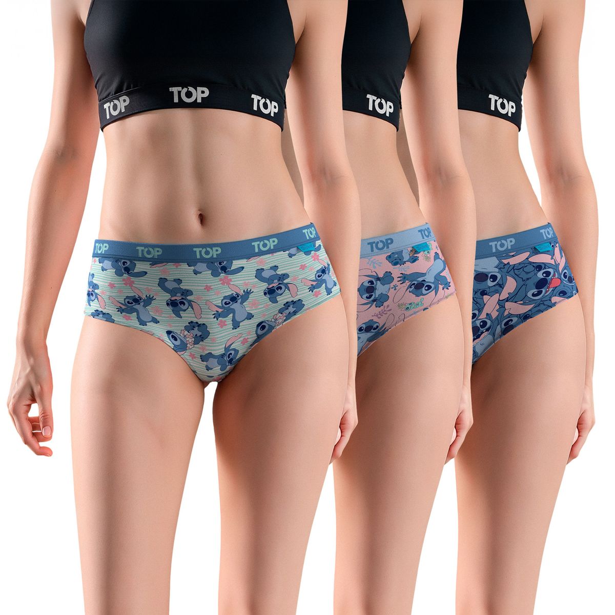 TOP - Pack Pantaletas Algodón Mujer Top