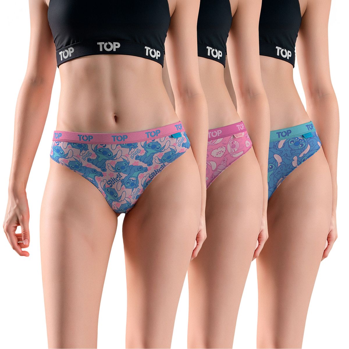 TOP - Pack De 3 Calzones Algodón Mujer Top