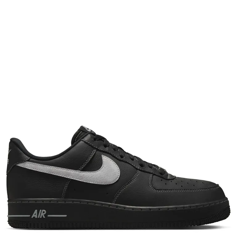 Air Force 1 07 LV8 Ess Plus Zapatilla Urbana Hombre Cuero Negro