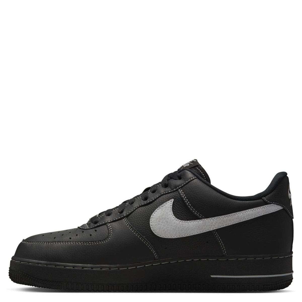 NIKE - Air Force 1 07 Lv8 Ess Plus Zapatilla Urbana Hombre Cuero Negro Nike