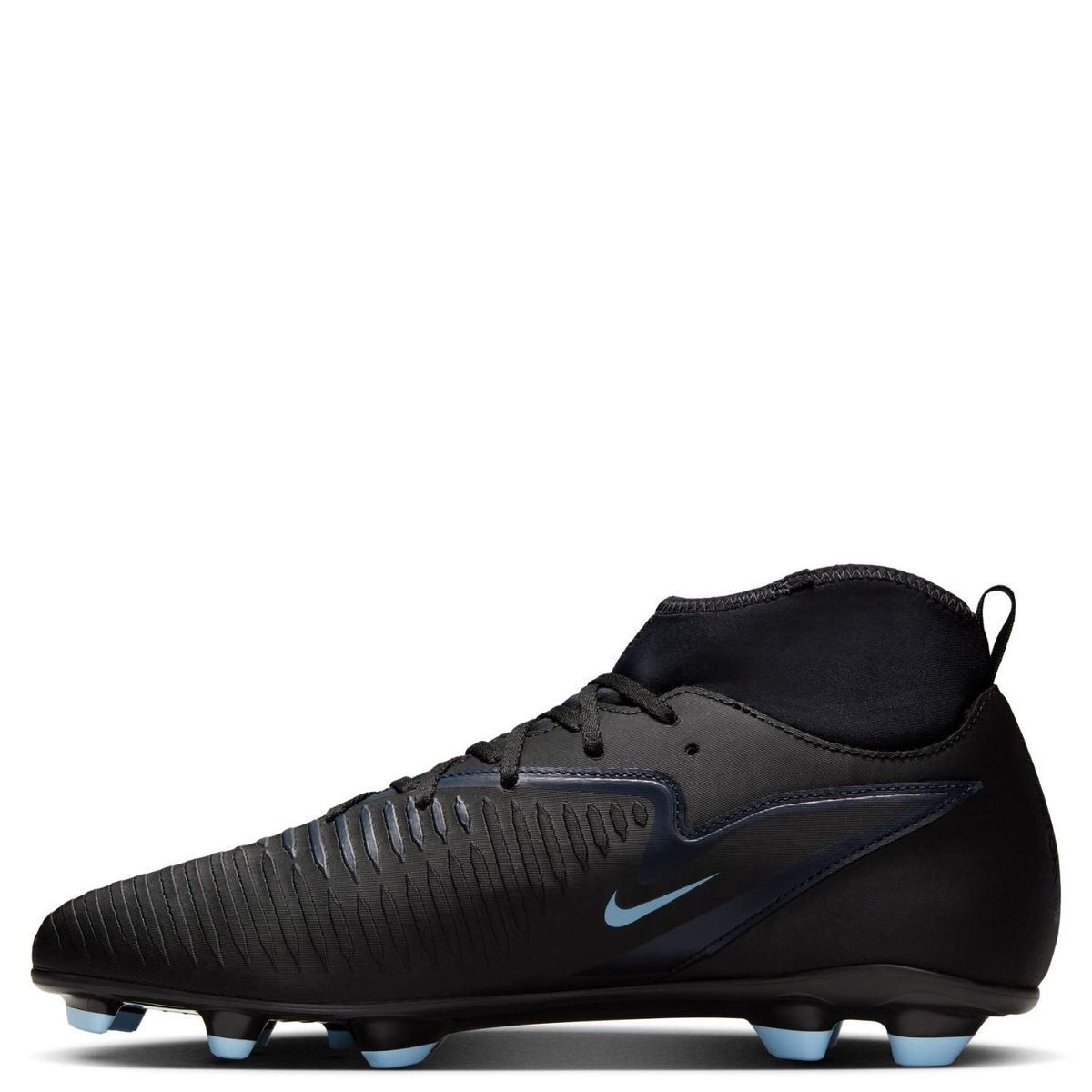 NIKE - Phantom 6 High Club Fg Zapatilla Fútbol Hombre Negro Nike