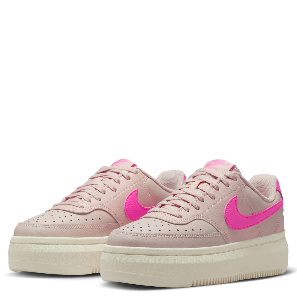 NIKE - Court Vision Alta Ltr Zapatilla Urbana Mujer Cuero Burdeo Nike