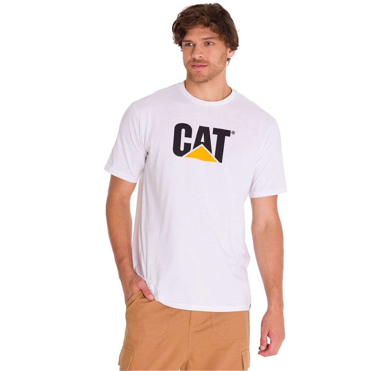 CAT - Polera Algodón Hombre Cat