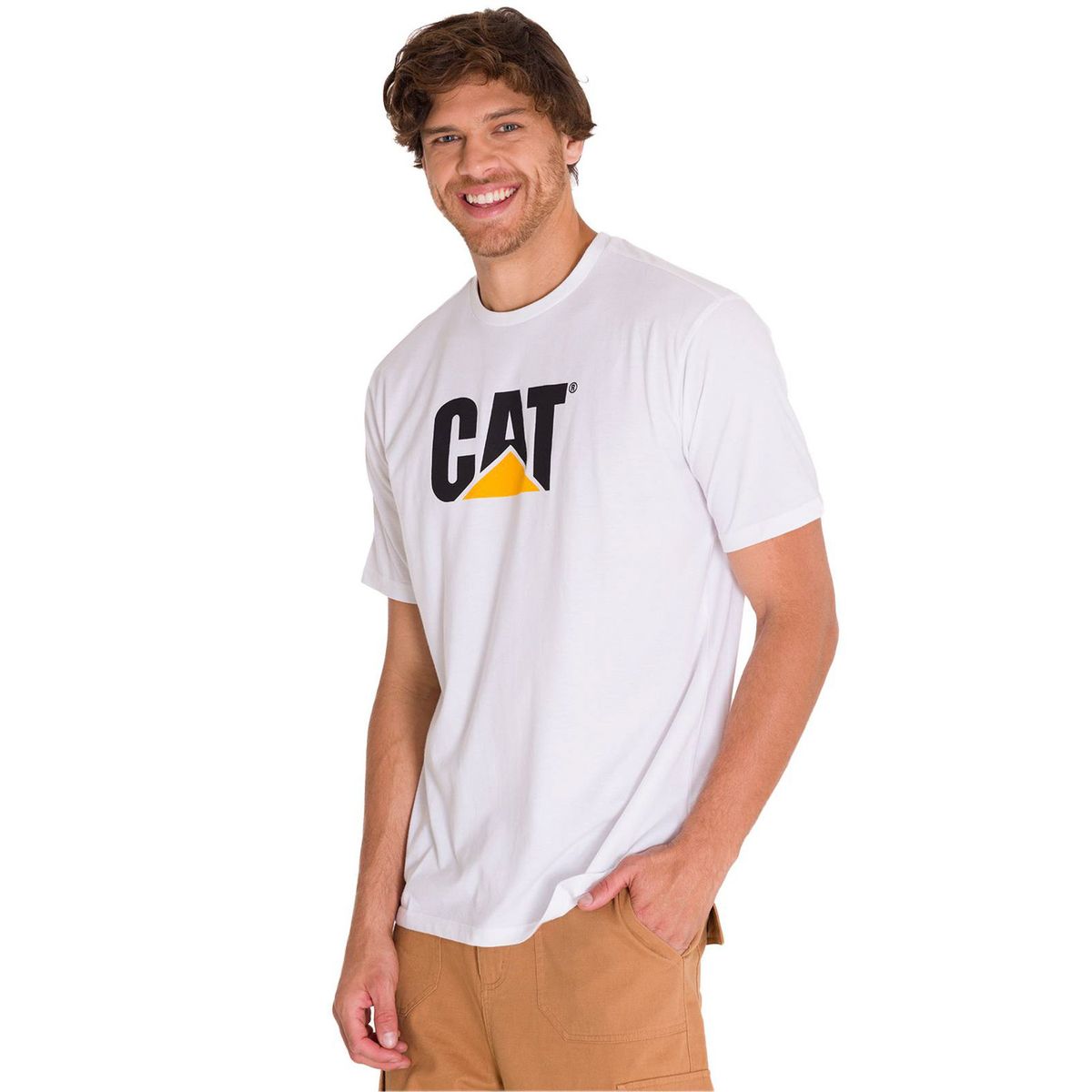 CAT - Polera Algodón Hombre Cat