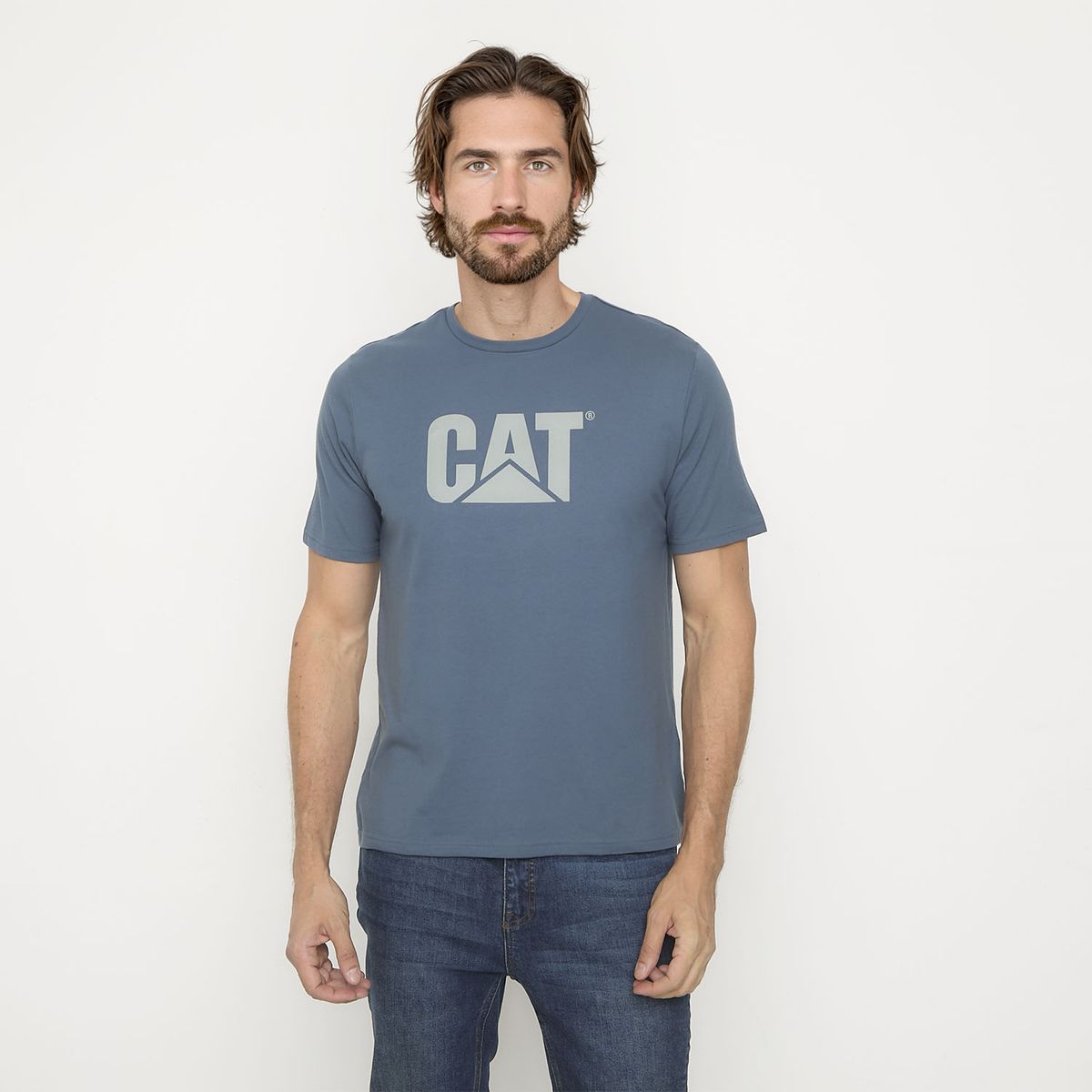 CAT - Polera Algodón Hombre Cat