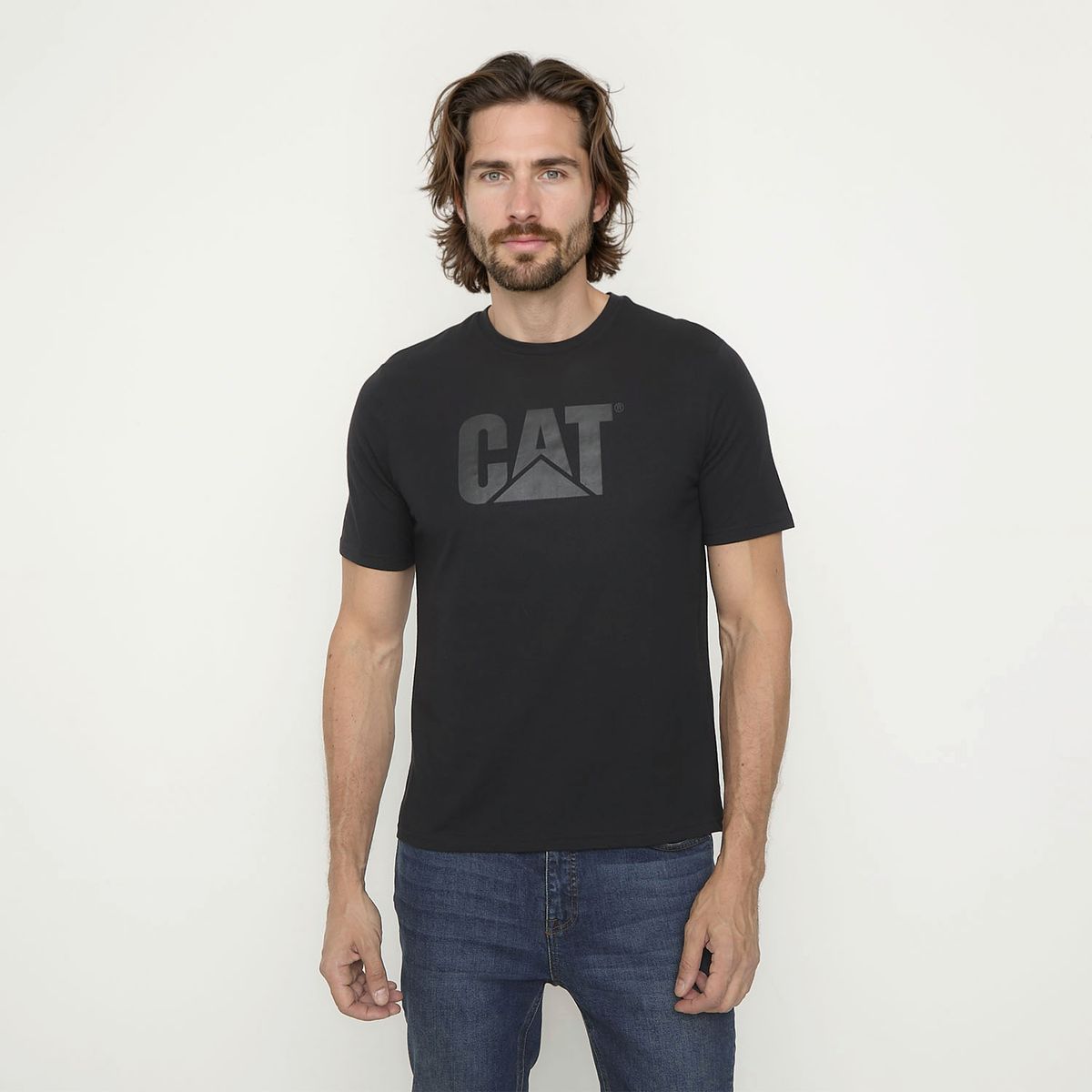 CAT - Polera Algodón Hombre Cat