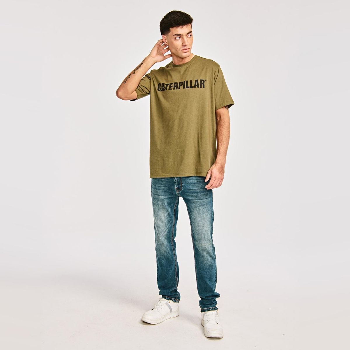 CAT - Polera Algodón Hombre Cat