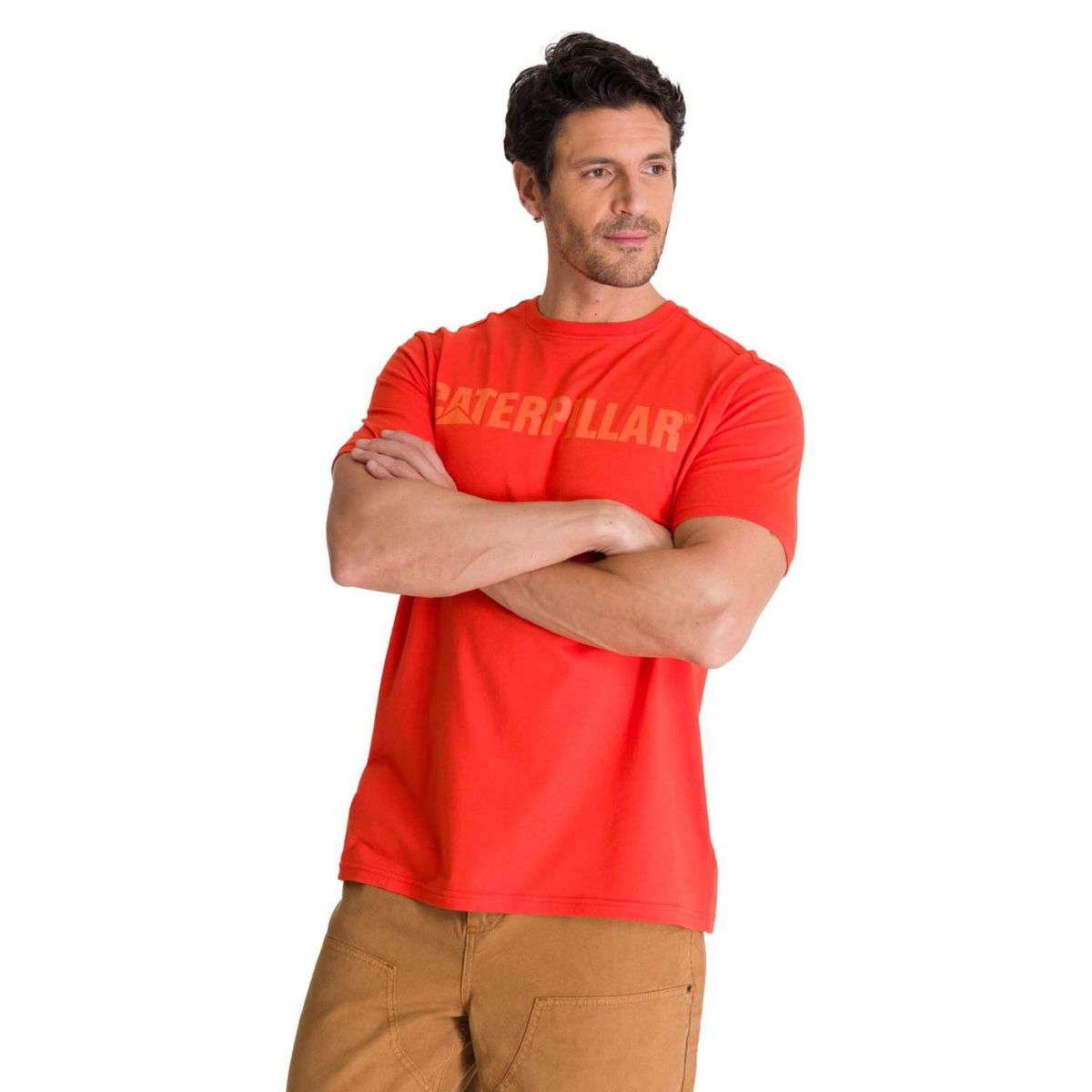 CAT - Polera Algodón Hombre Cat