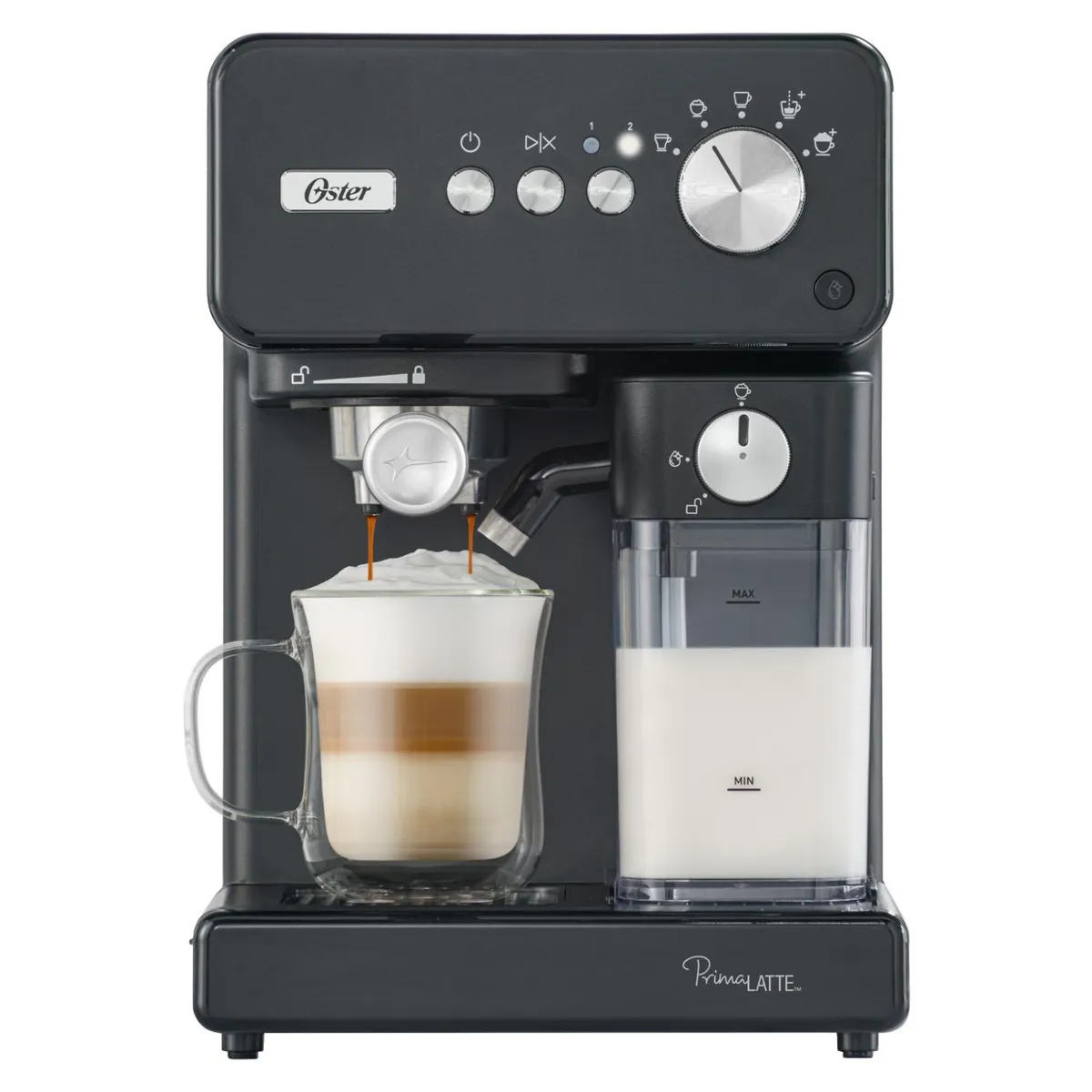 OSTER - Cafetera Automática De Espresso Oster® Primalatte™ Negro