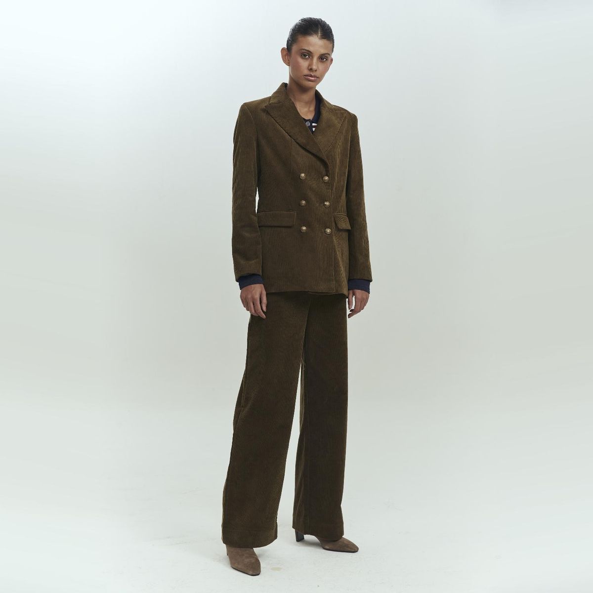 BRICK LONDON - Chaqueta Cotele Gery Mujer Brick London