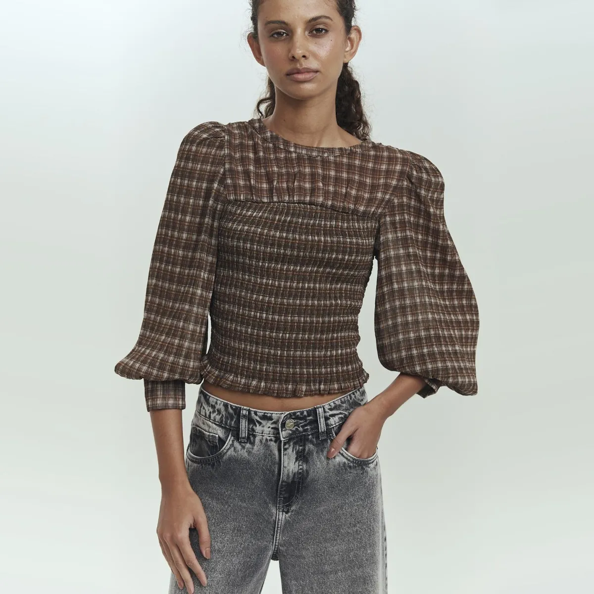 BRICK LONDON - Blusa Twiggy Mujer Brick London