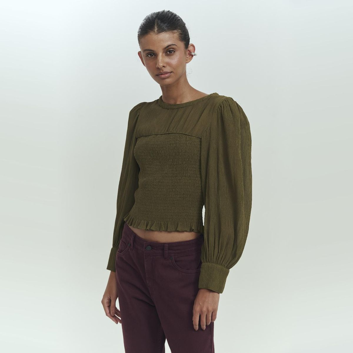 BRICK LONDON - Blusa Twiggy Mujer Brick London