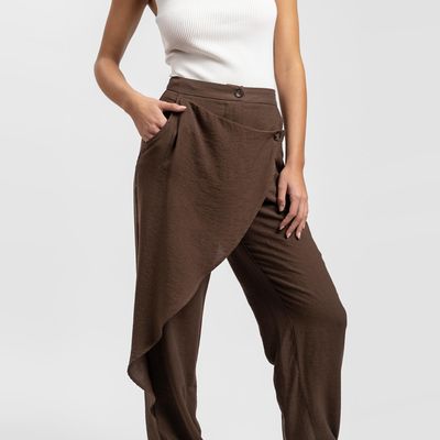 Imagen 2 del producto Pantalón Wide Leg Tiro Medio Mujer