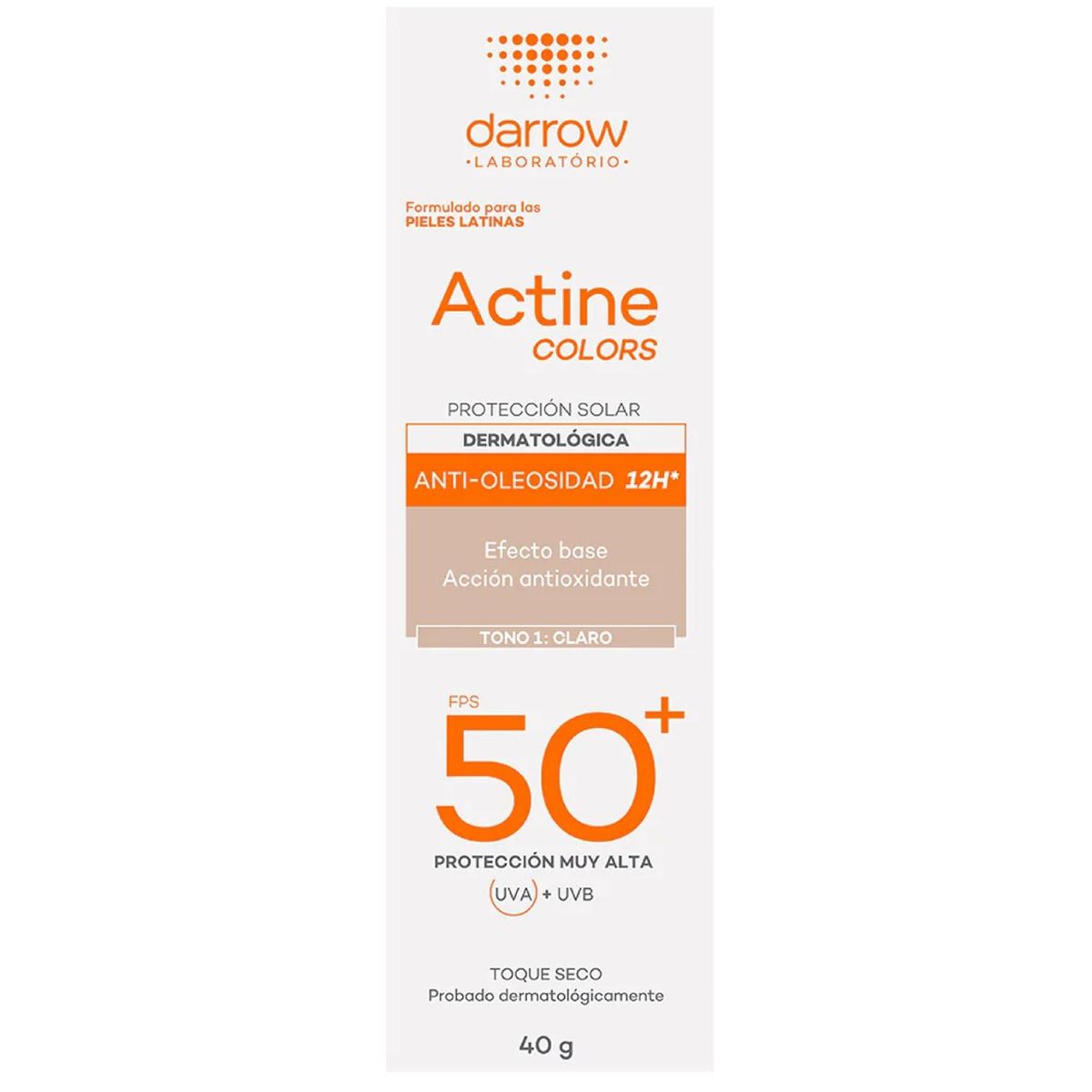 DARROW - Colors Spf 50 Claro 40 Ml Darrow