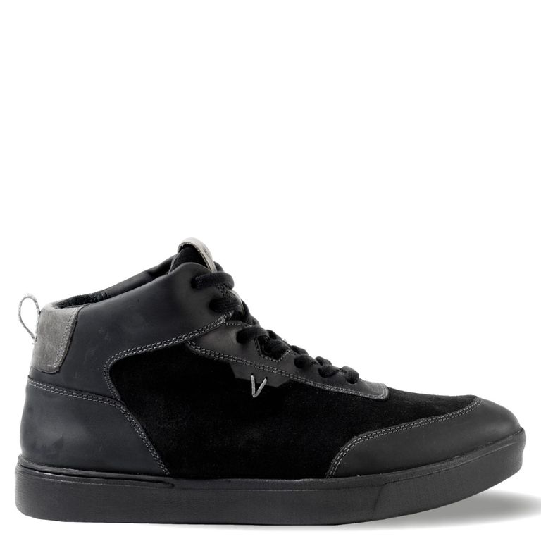 Trend Zapatilla Urbana Hombre Cuero Negro