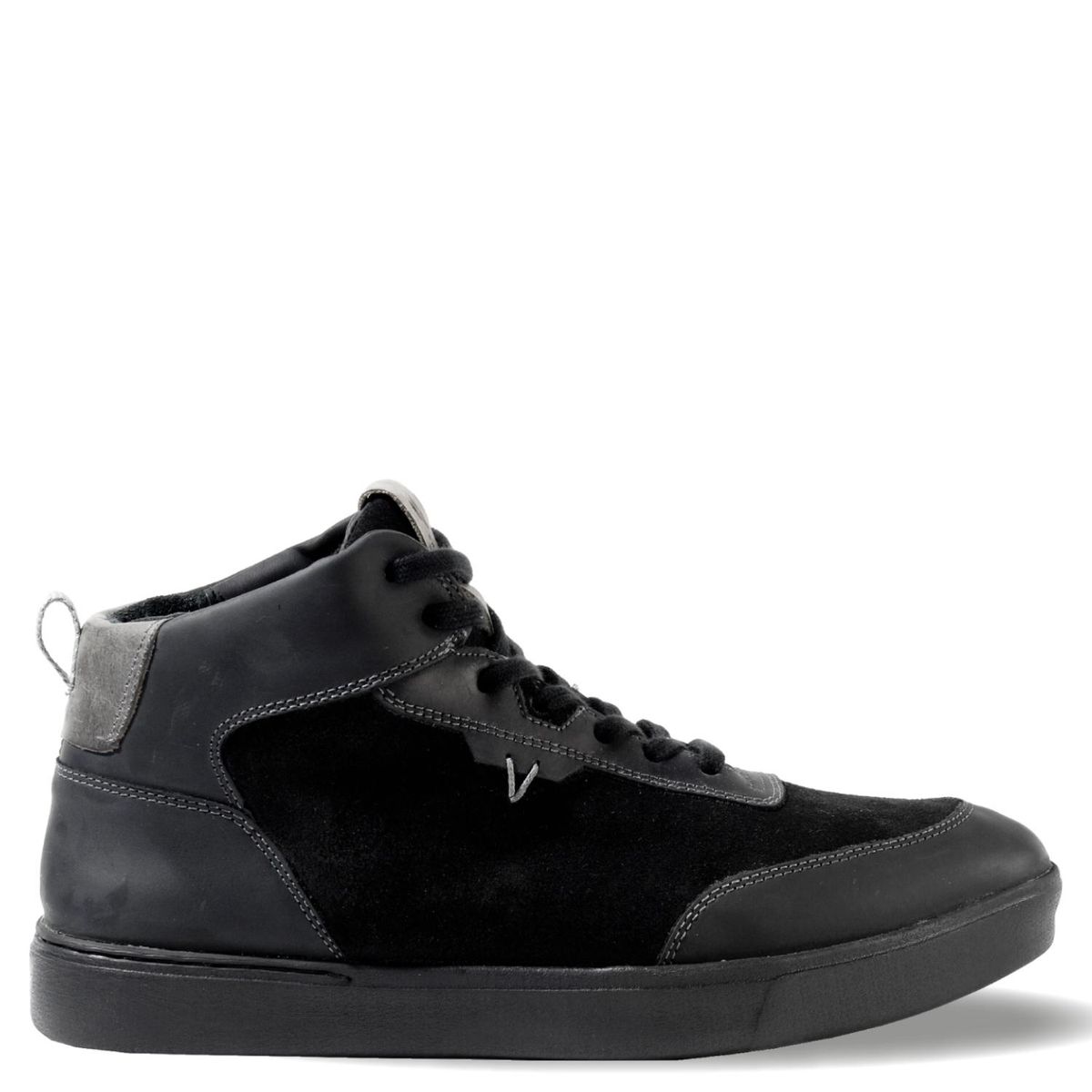 VEROZ - Trend Zapatilla Urbana Hombre Cuero Negro Veroz