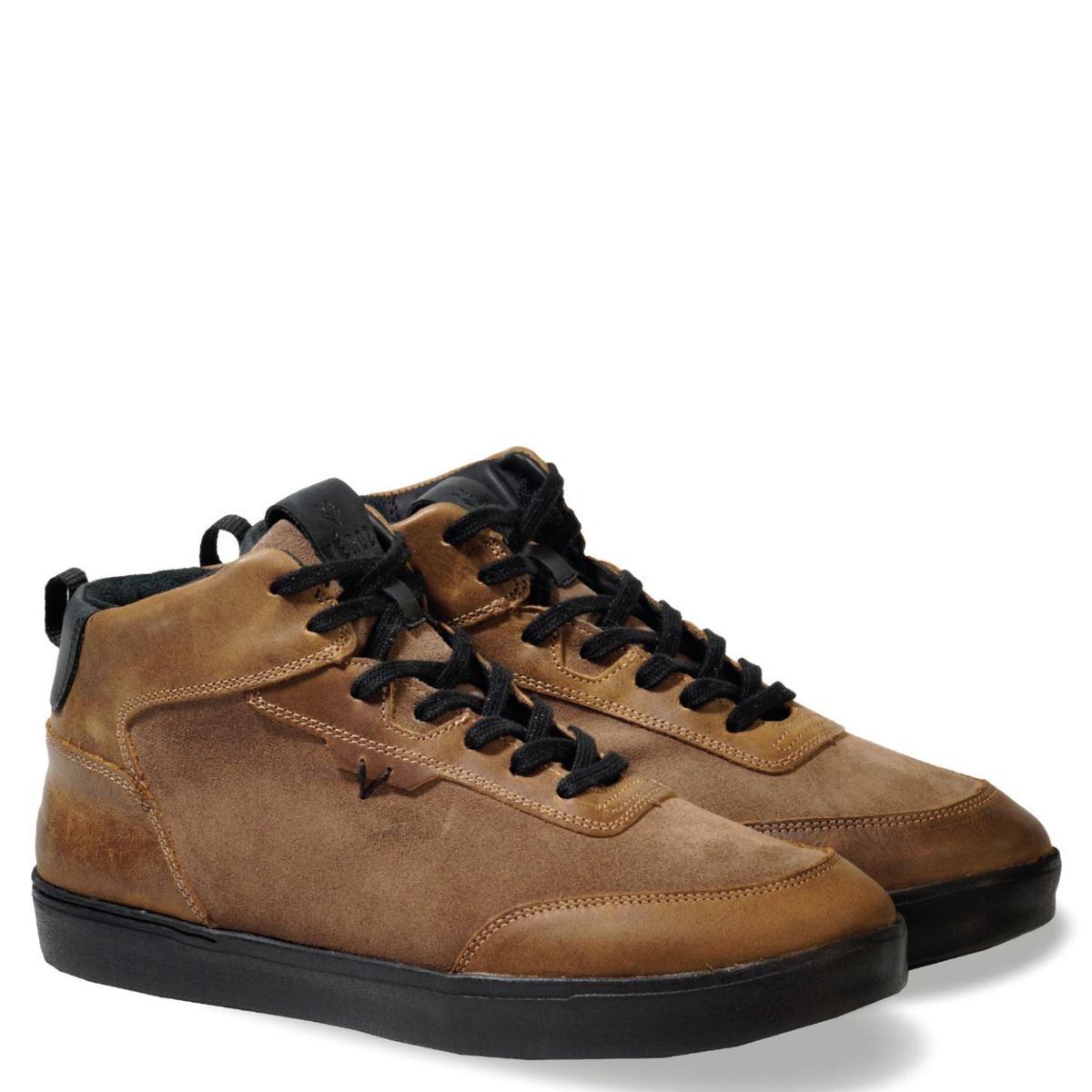 VEROZ - Trend Zapatilla Urbana Hombre Cuero Café Veroz