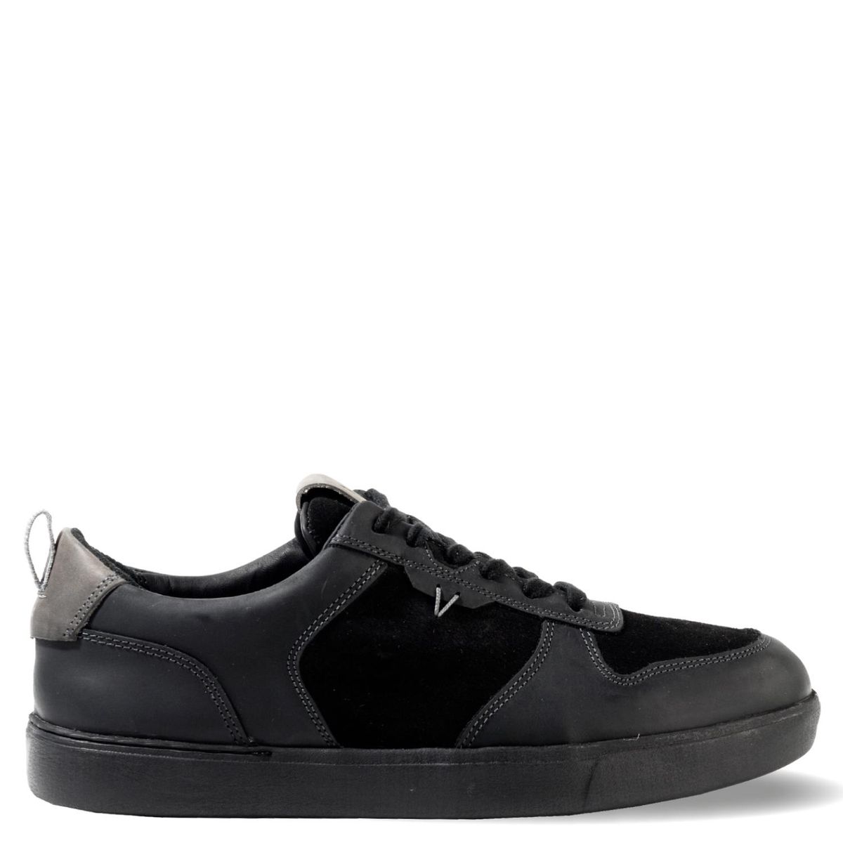 VEROZ - Trend Zapatilla Urbana Hombre Cuero Negro Veroz