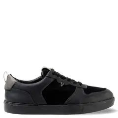 VEROZ - Trend Zapatilla Urbana Hombre Cuero Negro