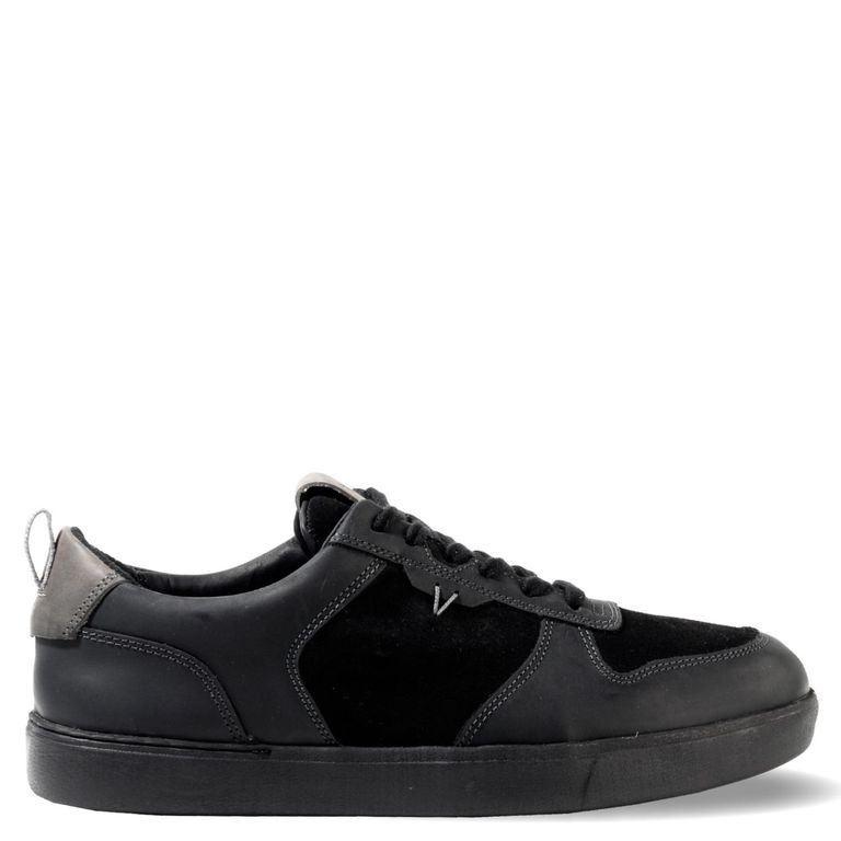 Trend Zapatilla Urbana Hombre Cuero Negro