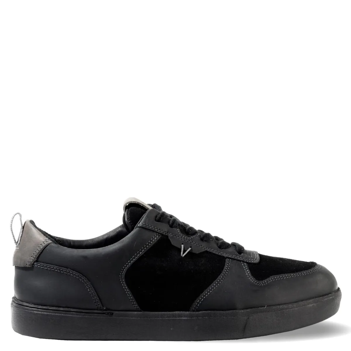VEROZ - Trend Zapatilla Urbana Hombre Cuero Negro Veroz
