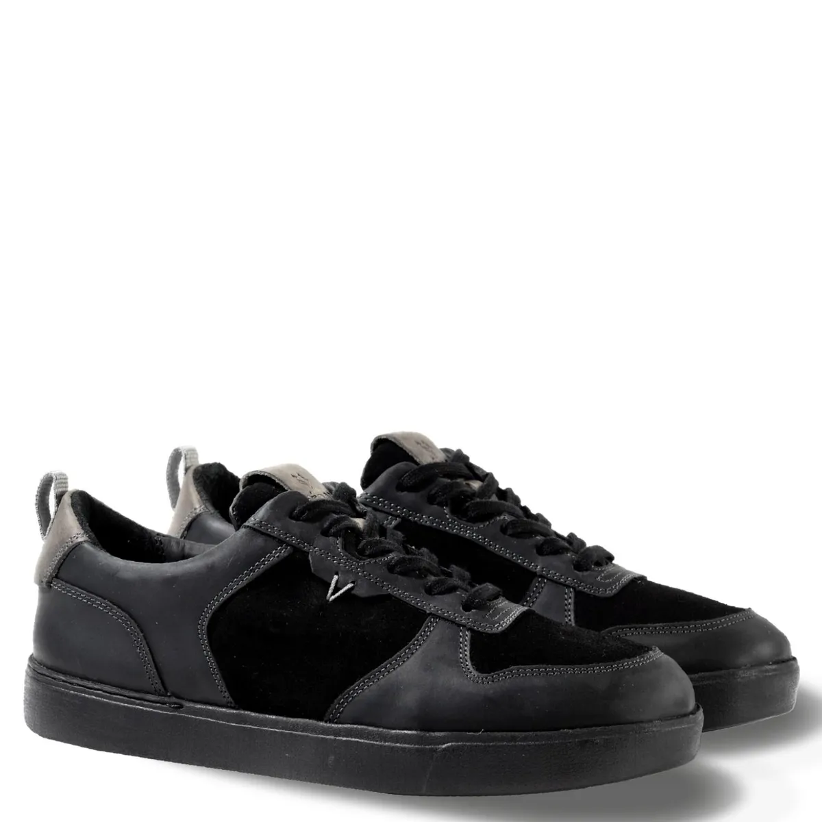 VEROZ - Trend Zapatilla Urbana Hombre Cuero Negro Veroz