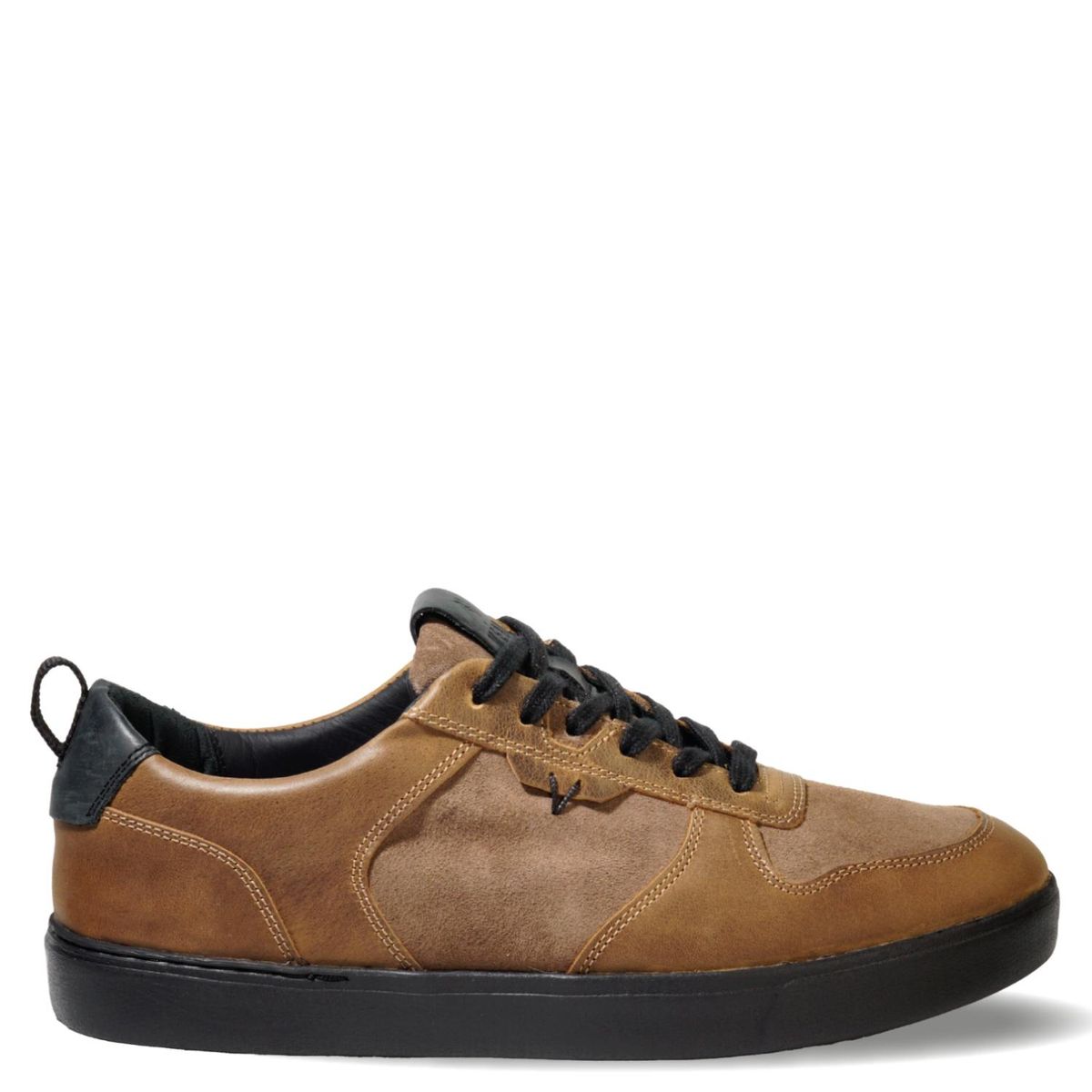 VEROZ - Trend Zapatilla Urbana Hombre Cuero Café Veroz
