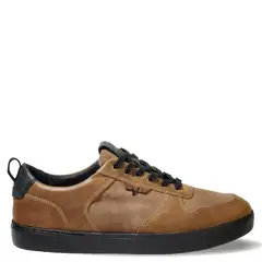 VEROZ - Trend Zapatilla Urbana Hombre Cuero Café