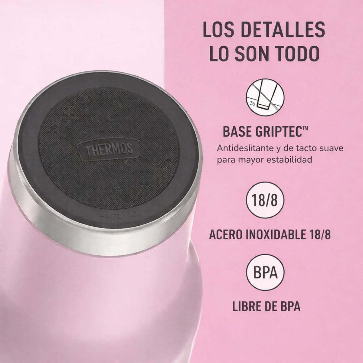 THERMOS - Travel Mug Ai Icon 1.2L Rosado Thermos