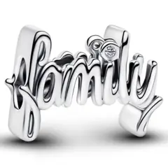 PANDORA - Charm Familia Escrito A Mano Mujer