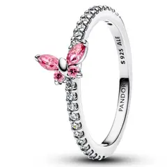 PANDORA - Anillo Mariposa Resplandeciente Mujer