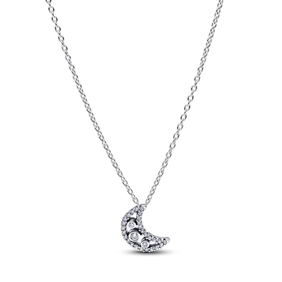 PANDORA - Collar Colgante Luna Creciente Mujer Pandora