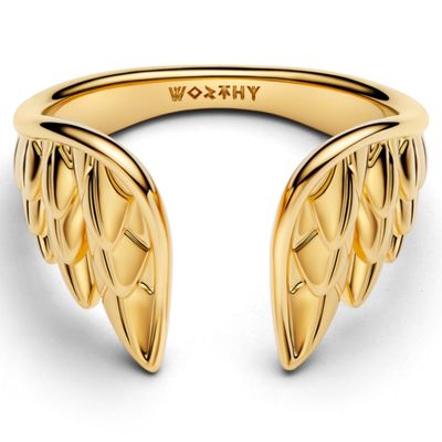 Imagen 2 del producto Anillo Abierto Alas de Thor de Marvel Mujer