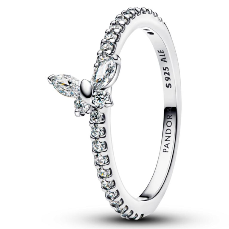 Anillo Mariposa Resplandeciente 50